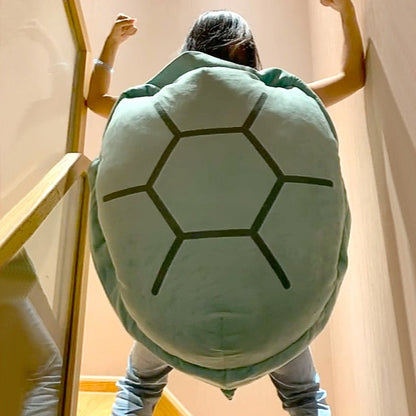 Turtle Shell Plush Pillow