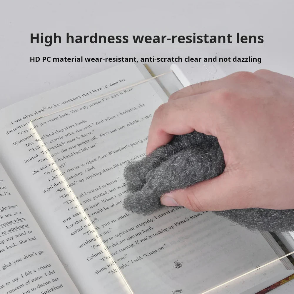 Rechargeable Clip-On Book Light with Flexible Neck