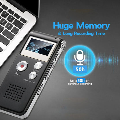 Portable Audio Recorder with WAV Playback