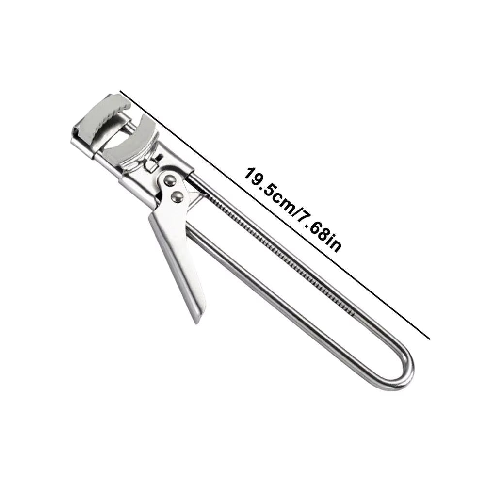 Adjustable Jar Opener with Steel Teeth, 1-4 Inch Lids