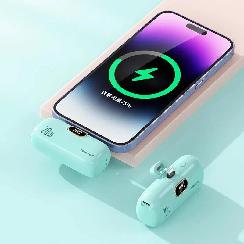 30000mAh Power Bank with LED Display & Dual Ports