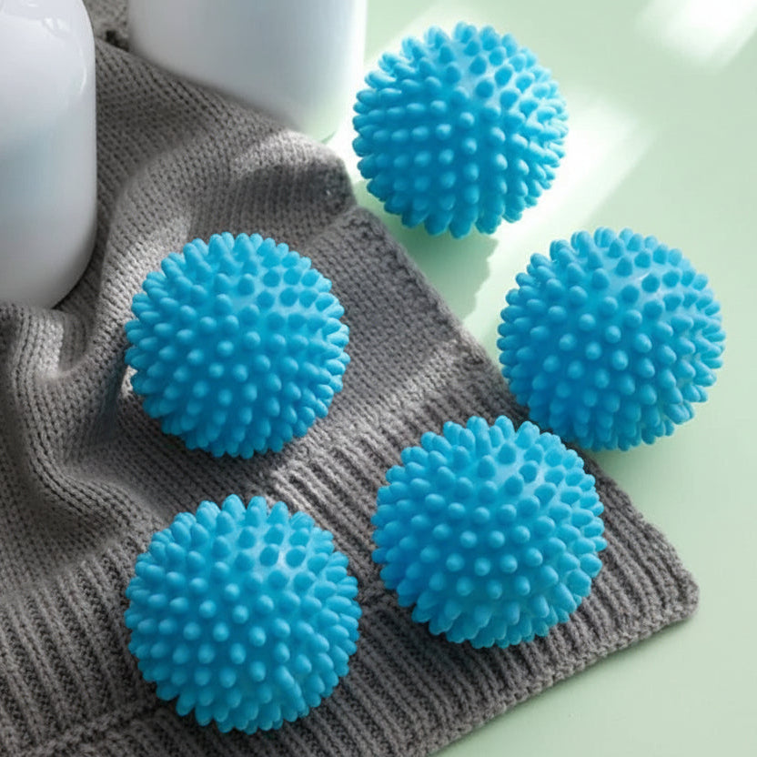 Reusable Wool Dryer Balls, Set of 5