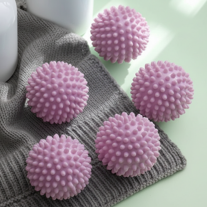 Reusable Wool Dryer Balls, Set of 5