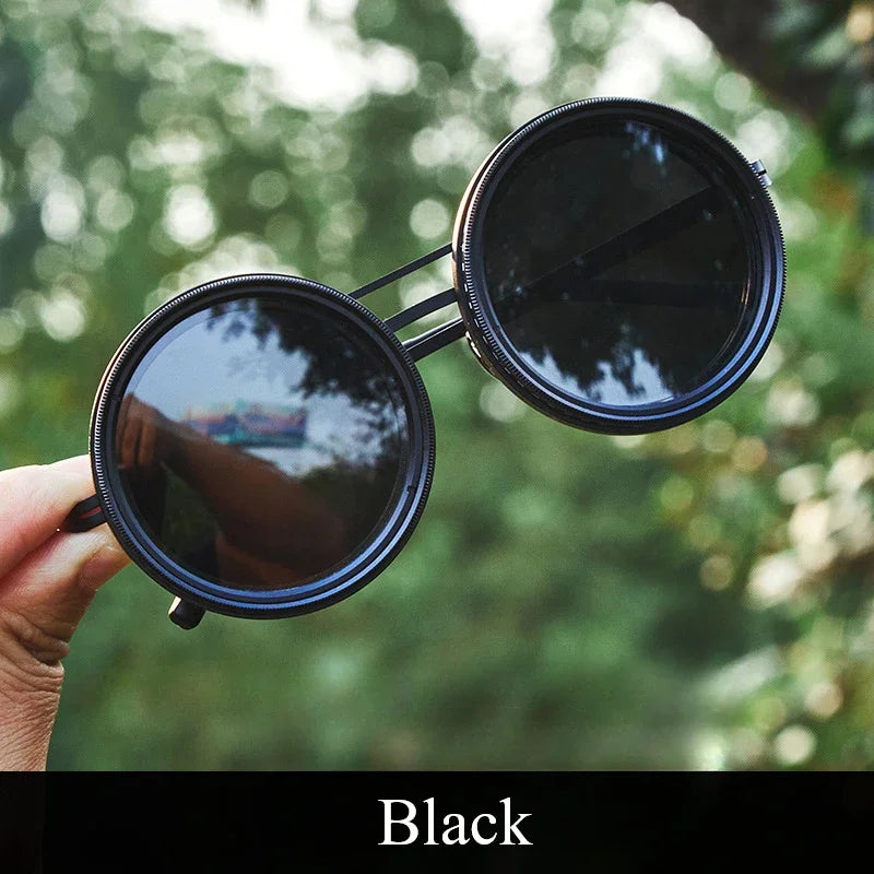 Polarized Sunglasses with Adjustable Dimming