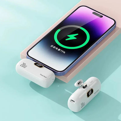 30000mAh Power Bank with LED Display & Dual Ports
