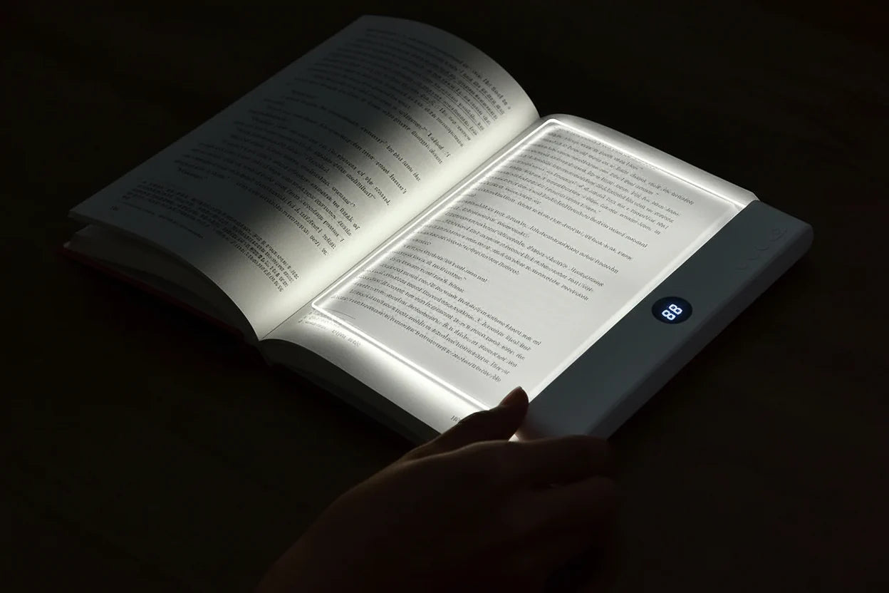 Rechargeable Clip-On Book Light with Flexible Neck