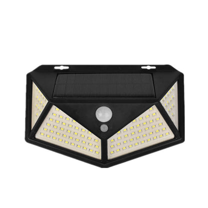 Simplicity Solar Lozenge LED Outdoor Wall Sconce Lamp