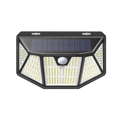 Solar Trapezoid Outdoor Waterproof Wall Sconce Lamp