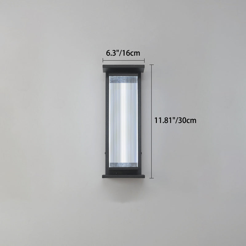 Waterproof Stainless Steel Acrylic LED Wall Sconce Lamp