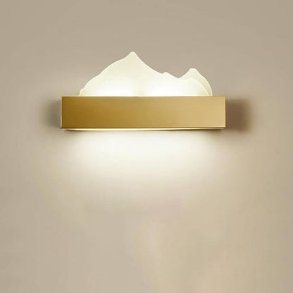 Acrylic Chinese Iceberg Design LED Wall Sconce Lamp