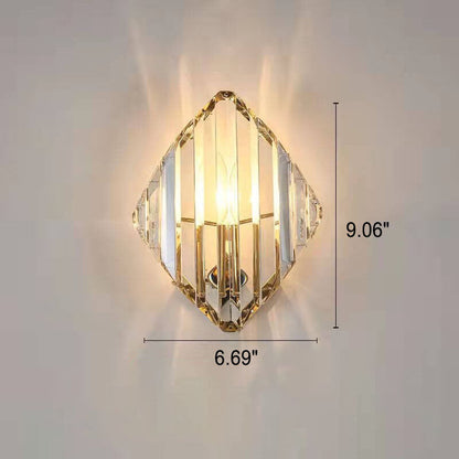 Light Triangle Geometry 1/2/3 Light Wall Sconce Lamp