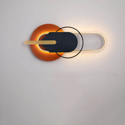 Scandinavian Circle Ring Geometric LED Wall Sconce Lamp