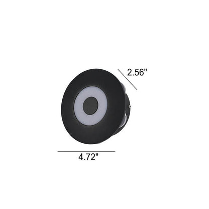Black Indoor Outdoor Waterproof LED Wall Sconce Lamp