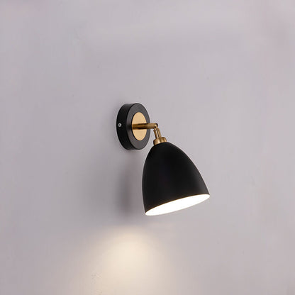 Iron Traditional Shape Shade 1-Light Wall Sconce Lamp
