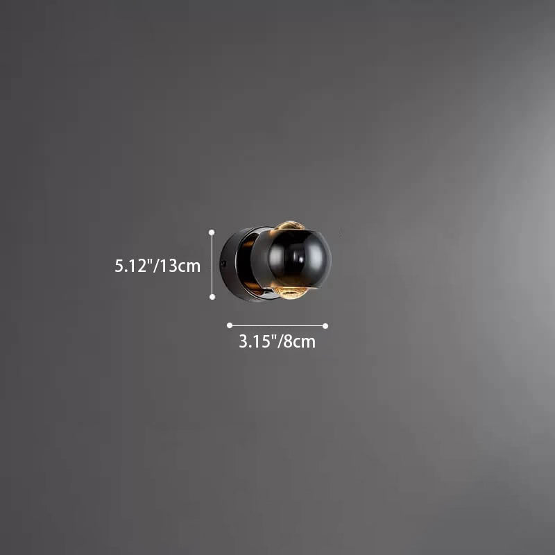 Modern Creative Iron Ball LED Wall Sconce Lamp