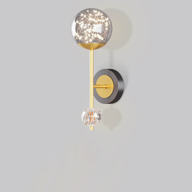 Creative Iron Aluminum Balls LED Wall Sconce Lamp