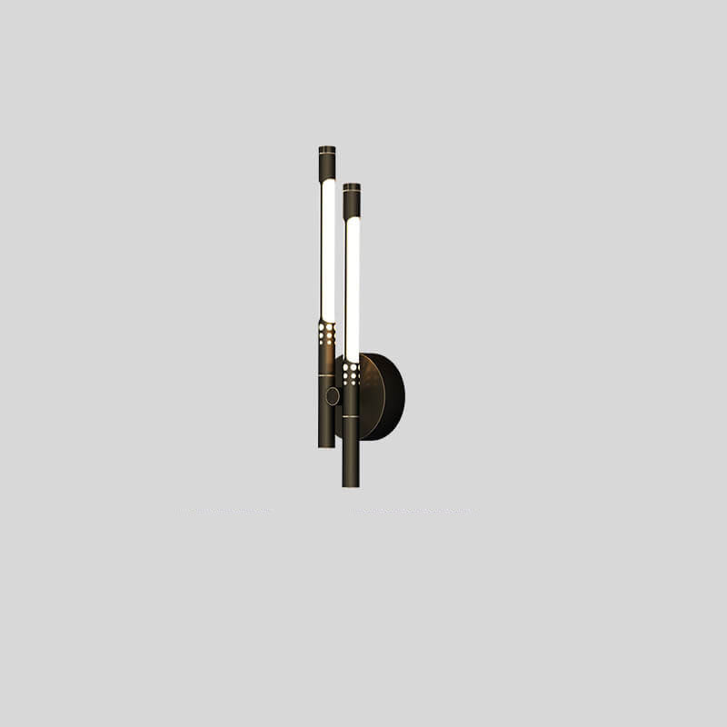 Light Luxury Cylindrical All-copper LED Wall Sconce Lamp
