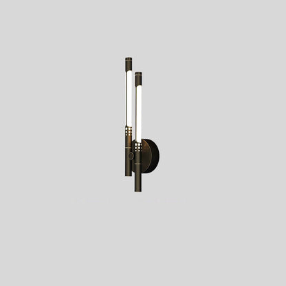Light Luxury Cylindrical All-copper LED Wall Sconce Lamp
