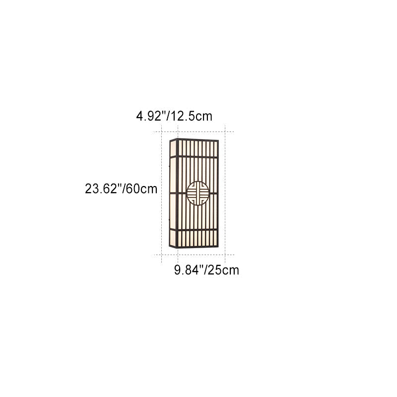 Chinese Steel Plastic LED Outdoor Wall Sconce Lamp