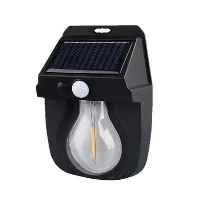 Solar Waterproof Human Sensor LED Wall Sconce Lamp