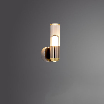 Nordic Aluminum Iron Cylinder LED Wall Sconce Lamp