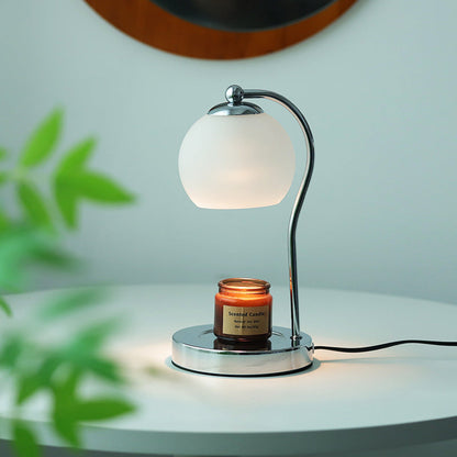 Modern Glass Orb Table Lamp