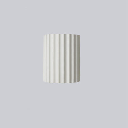 Half Vertical Stripe Resin 2-Light Wall Sconce Lamp