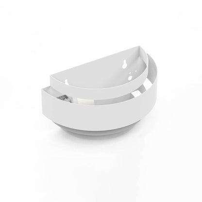 European Solid Color Half-circle Iron LED Wall Sconce Lamp