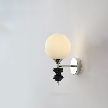 Simplicity Silver Finish Frame 1-Light Wall Sconce Lamp
