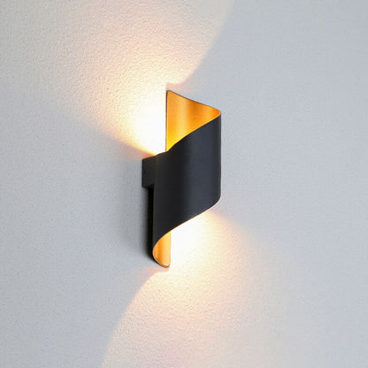 Bending Outdoor Indoor Waterproof LED Wall Sconce Lamp