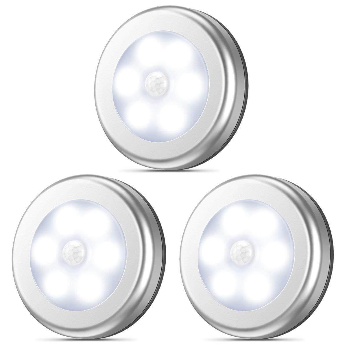 Smart Body Sensing Round LED Night Light Wall Sconce Lamp