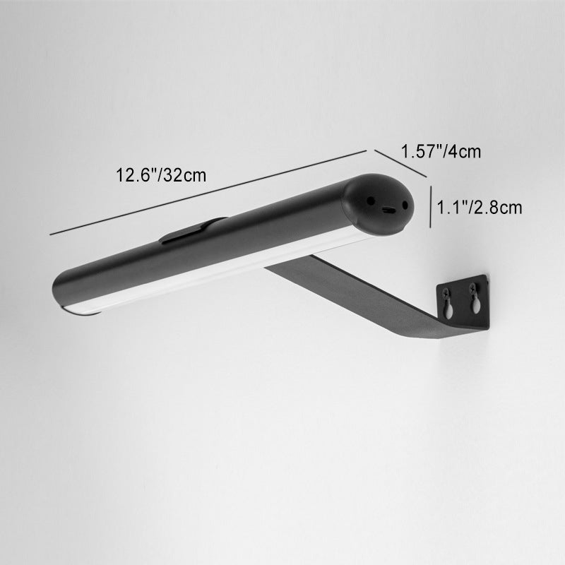 Minimalist Long USB Rechargeable PC LED Wall Sconce Lamp