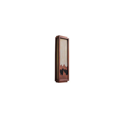 Chinese Steel Outdoor Waterproof 1-Light Wall Sconce Lamp