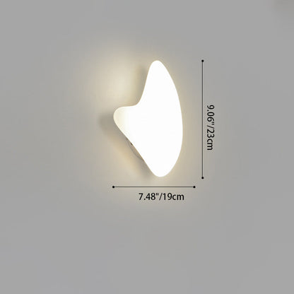 Creative PE Geometric Shade Hardware LED Wall Sconce Lamp