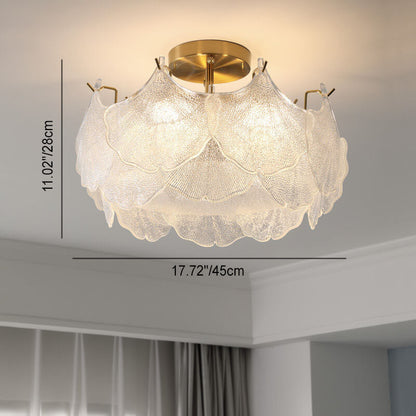 Traditional Leaf Ceiling Light