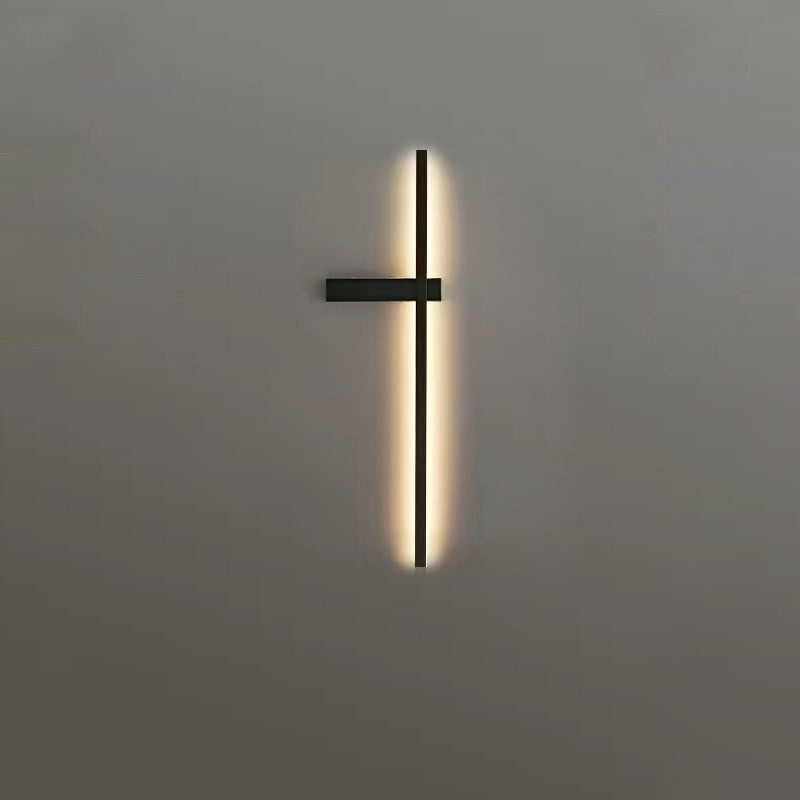 Iron Aluminum Silica Strip Line LED Wall Sconce Lamp