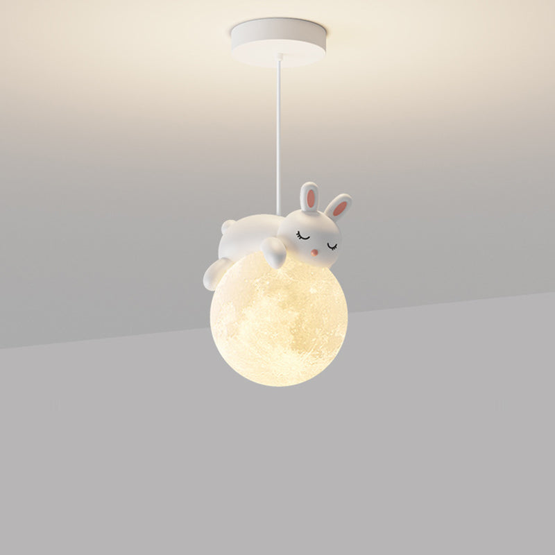 Contemporary Rabbit Pendant Light