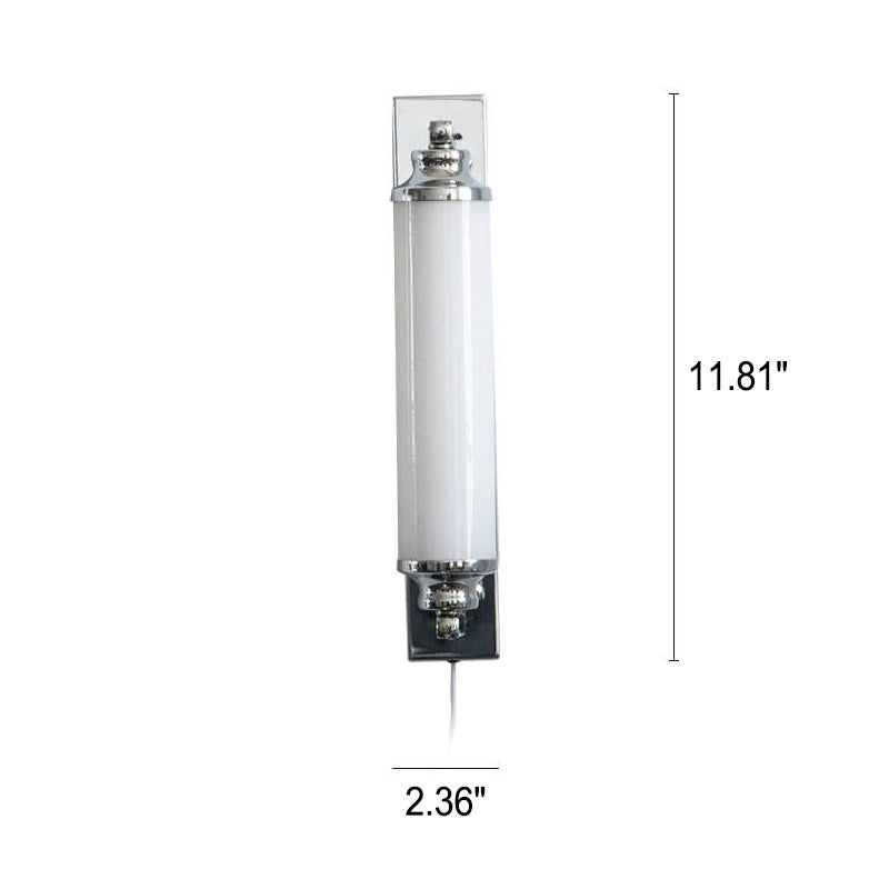 Retro Long Bar Cylindrical Design LED Wall Sconce Lamp
