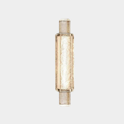 Modern Luxury Water Grain Glass Column LED Wall Sconce Lamp