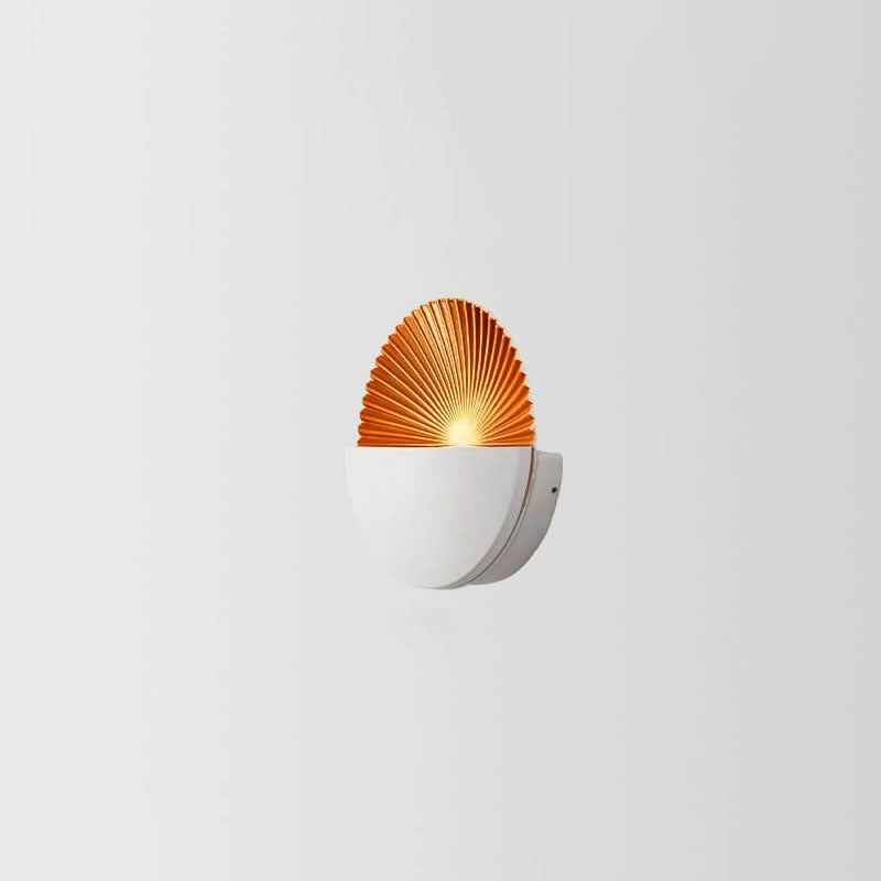 Creative Aluminum Shell Shade LED Wall Sconce Lamp