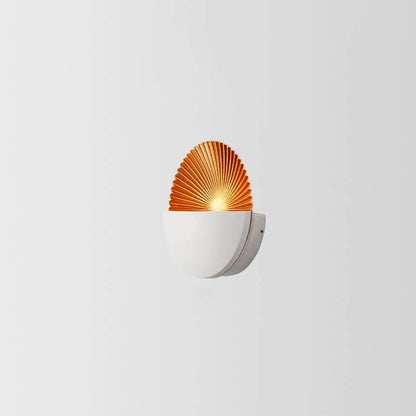 Creative Aluminum Shell Shade LED Wall Sconce Lamp