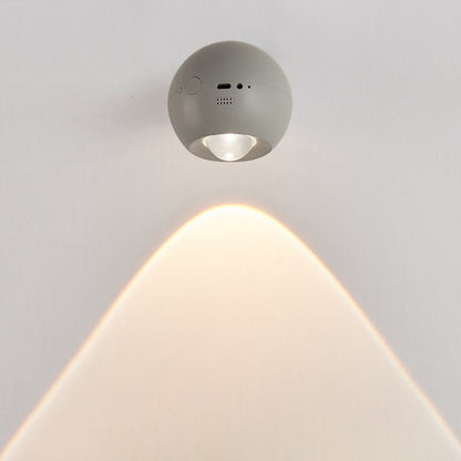 Modern Minimalist Orb USB ABS LED Wall Sconce Lamp