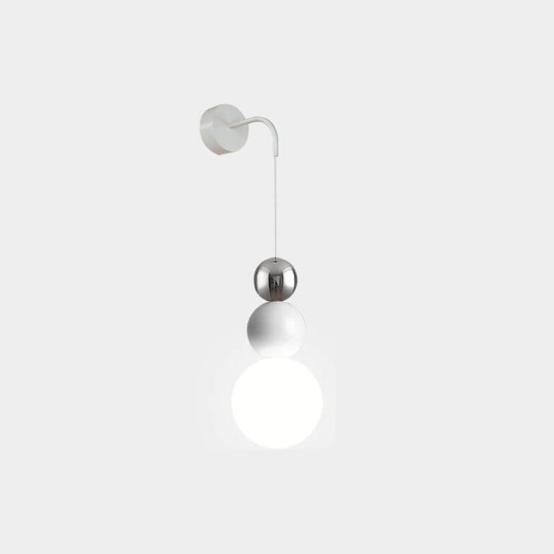Minimalist Personality Iron Gourd 1-Light Wall Sconce Lamp