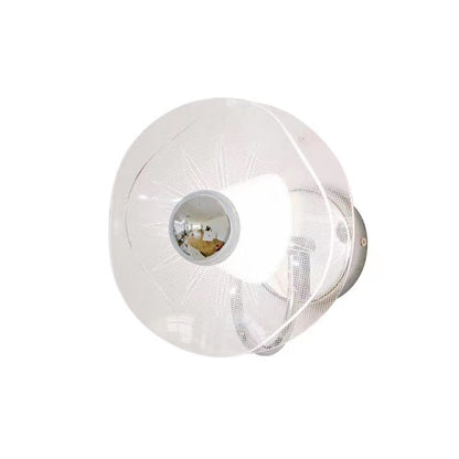 Nordic Acrylic Flower Shade Hardware LED Wall Sconce Lamp