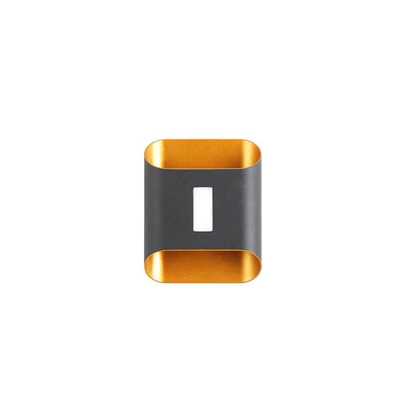 Aluminum Lens Outdoor Waterproof Patio LED Wall Sconce Lamp