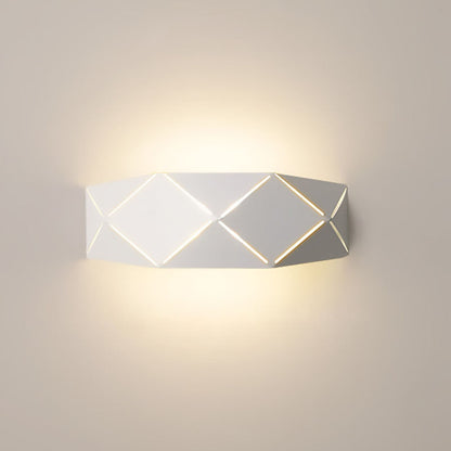 Nordic Iron Geometric Polyhedron LED Wall Sconce Lamp