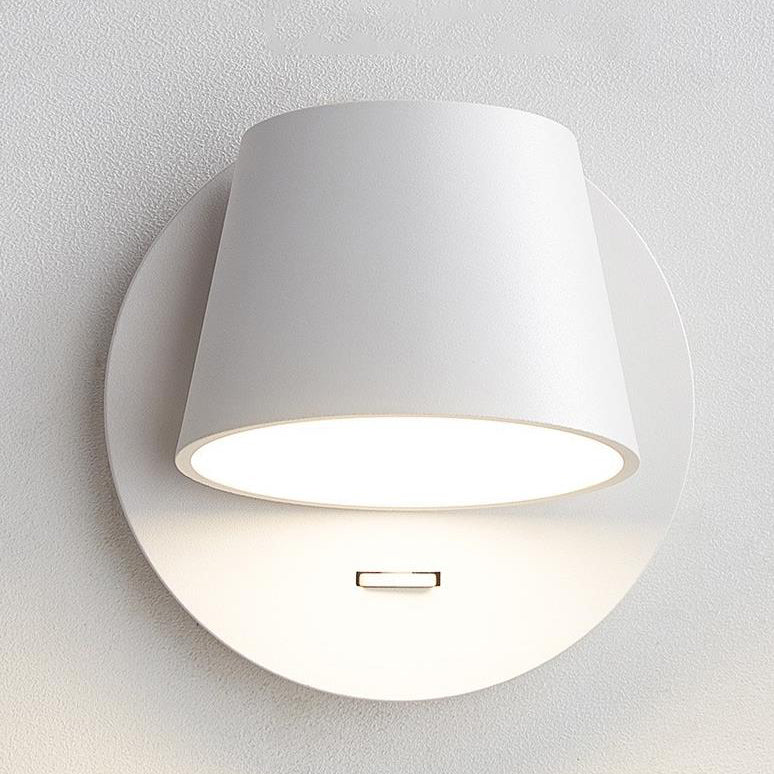 Dome Rotatable Aluminum LED Reading Wall Sconce Lamp