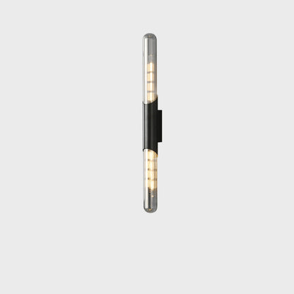 Modern Minimalist Cooper Glass 1-Light Wall Sconce Lamp