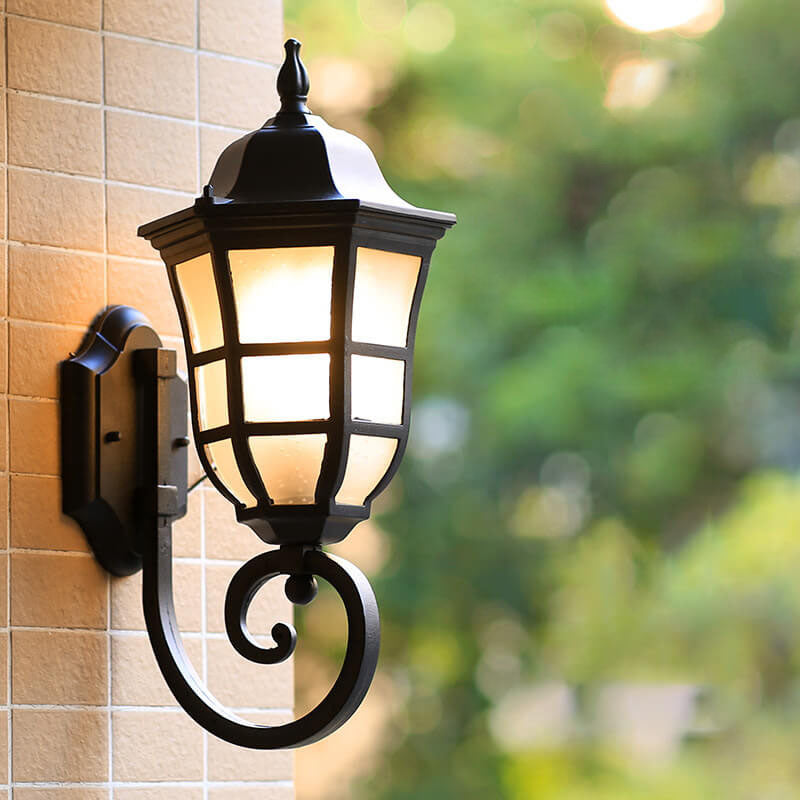 Outdoor Waterproof Anti-rust 1-Light Wall Sconce Lamp