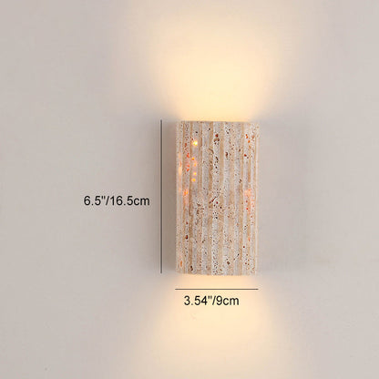 Japanese Semicircle LED Waterproof Wall Sconce Lamp